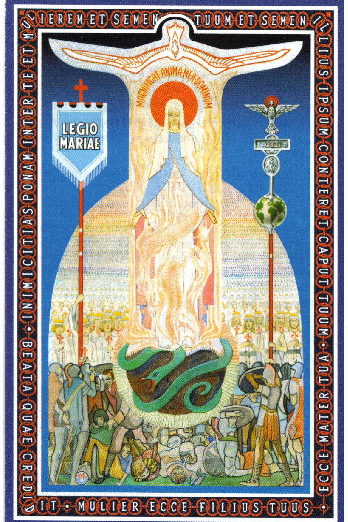 legion of mary tessera prayers